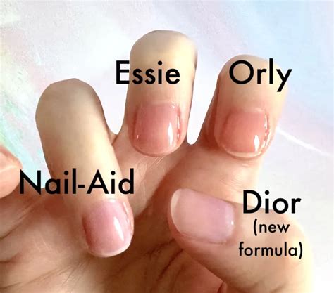 dior nail glow dupe essie|best nail strengthener polish.